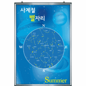 판넬 - 사계절 별자리(여름)
