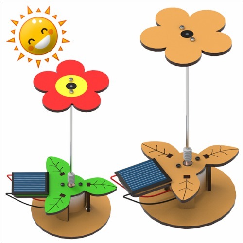 DIY 태양광 꽃 만들기