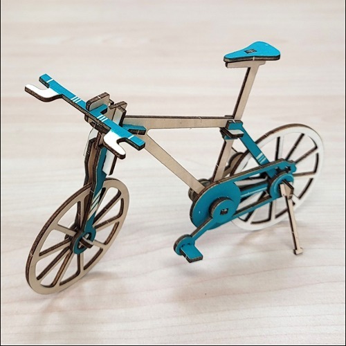 DIY 나무 자전거(27pcs) (5개 세트)