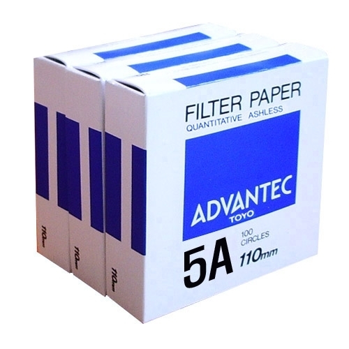 [ADVANTEC] NO.5A 정량여과지(7㎛) (Quantitative Filter Papers)