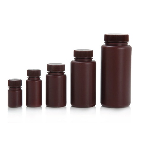 Amber Wide-Mouth Bottles(HDPE) (SPL)